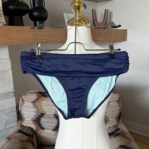 Victoria Secret Fold Over Moderate Swim Bottoms